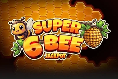 Арт слота Super 6 Bee Jackpot